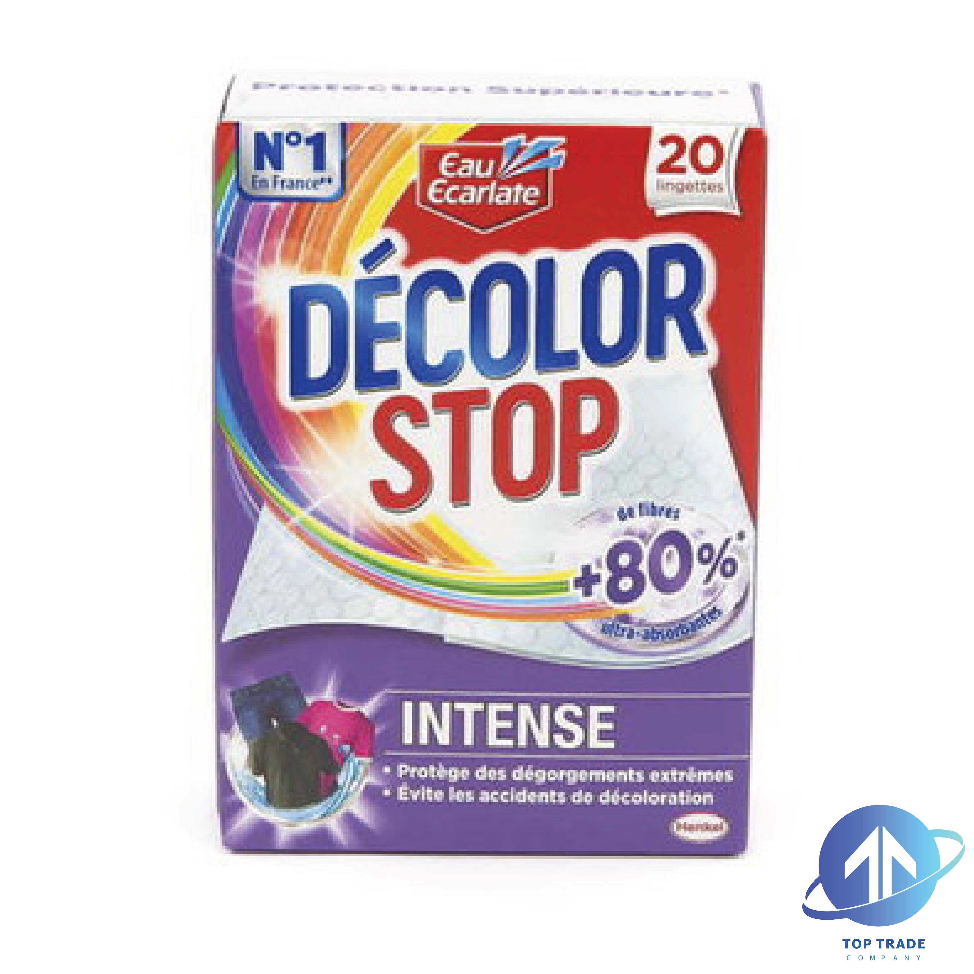 Eau Ecarlate decolor stop 20 wipes Intense